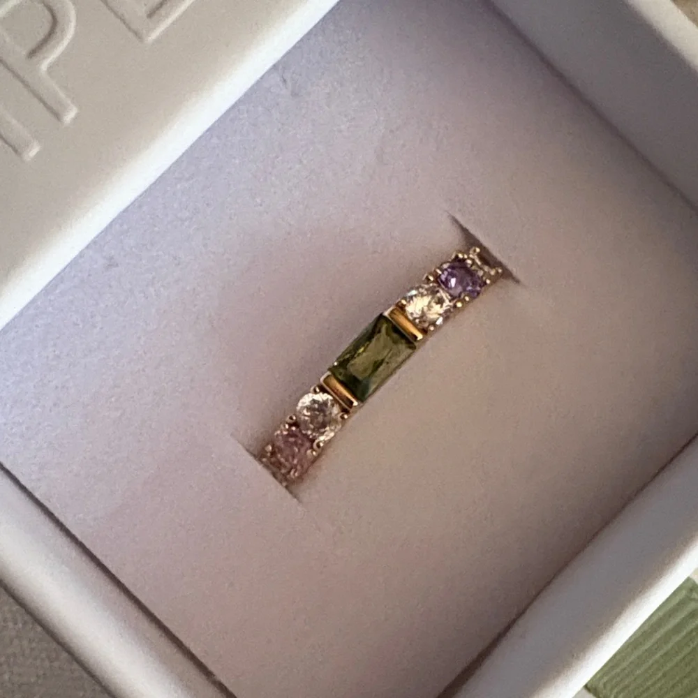 14k Gold plated Ring size 6 Olive & Piper - Picture 2 of 5
